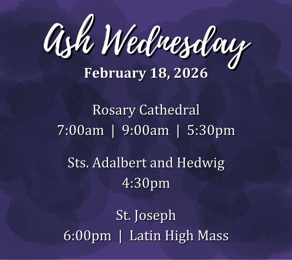 Ash Wednesday Masses